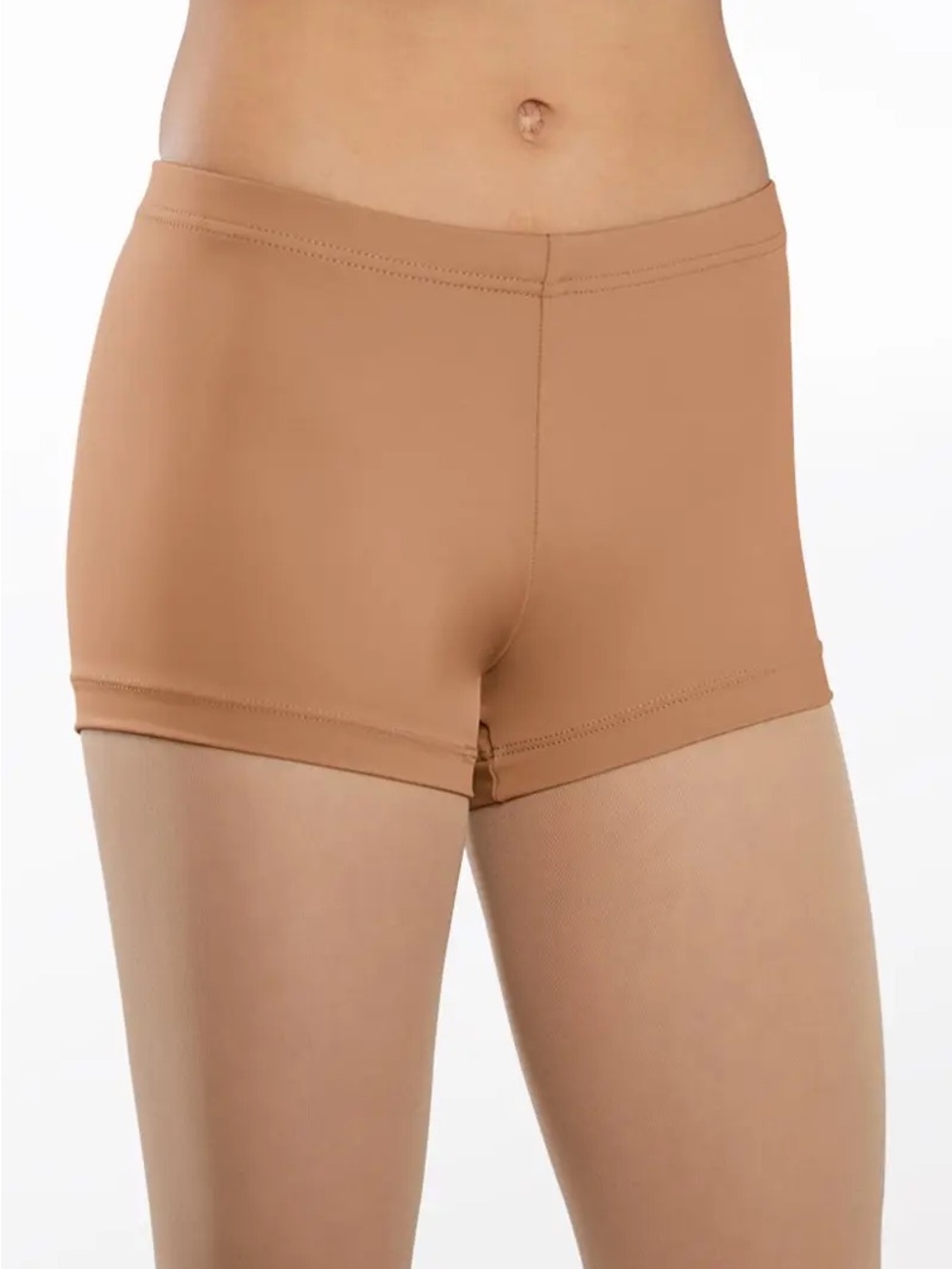 Weissman Tan Bike Shorts - Smooth Fit
